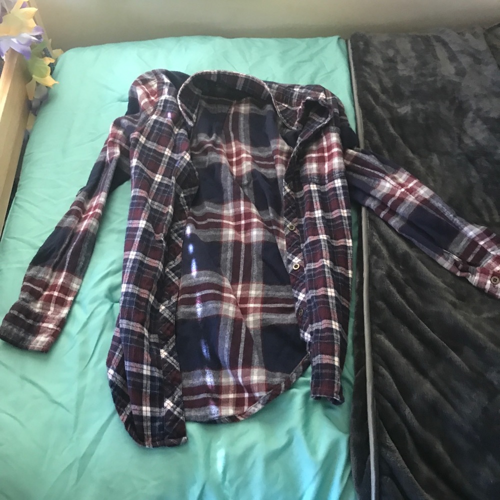 Boyfriend-style flannel